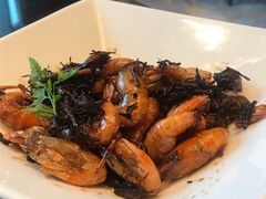 梅干菜油爆虾-环球港凯悦 · 享悦中餐厅