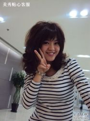 活力女孩的中卷发-美秀造型