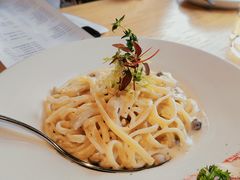 黑松露蘑菇烩意面-汝是素•文创素食馆(金月湾店)