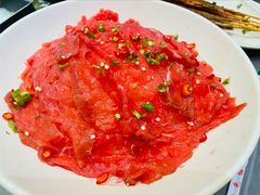 嫩牛肉-洞子口重庆鲜货火锅(楚翘城旗舰店)