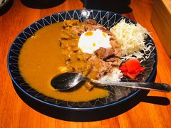 温泉蛋牛肉咖喱饭-醉虎传(南锣鼓巷店)