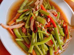 马兰头炒香干-双塔老饭店