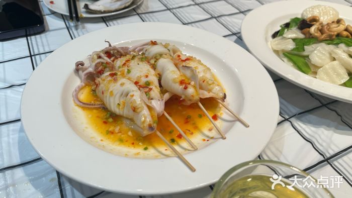 双合园·海鲜水饺青岛菜(万佳广场店)柠檬酸辣笔管鱼图片