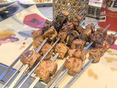 烤蘑菇根-钱锋炭缸烧烤(南湖大路总店)