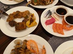 大虾-北京希尔顿逸林酒店-逸轩西餐厅-自助餐厅