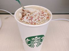 盛樱蜜桃芝士拿铁-星巴克(天津大悦城第二店)