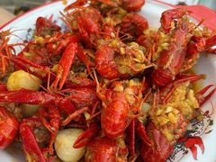 蒜蓉小龙虾-四禧精酿铜锅涮肉·烧烤工场(大明湖店)