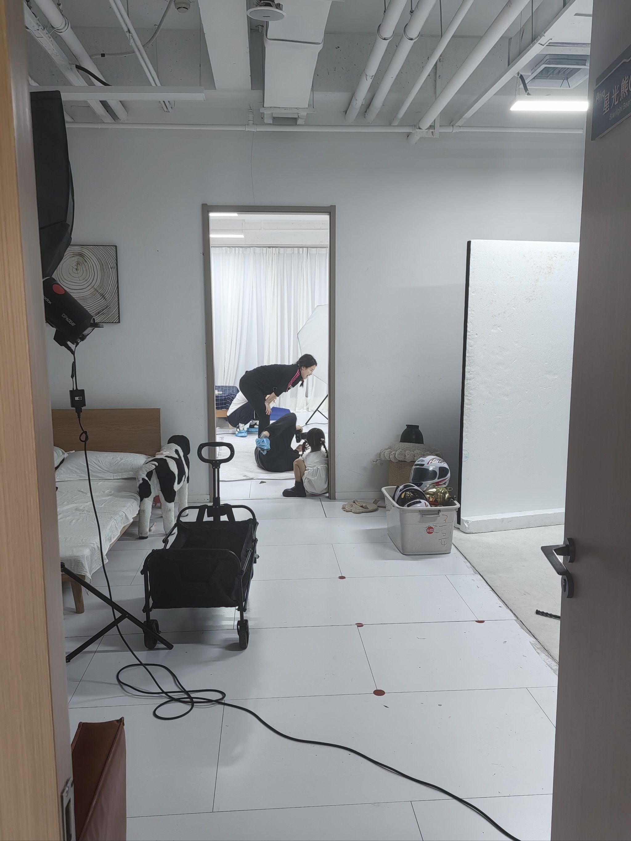 摄影棚的幕后故事