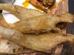 干炸舌头鱼-滨海小渔村·海肠捞饭·鲅鱼水饺·特色老火鱼丸汤(华田店)