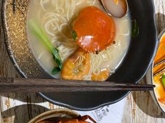 膏蟹汤面-十面欢腾·海鲜面·台式Bistro(长乐路店)