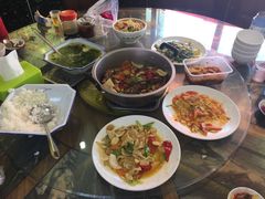 -炕锅羊肉土火锅面片大王