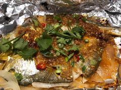 锡纸大黄花鱼-街角等你.大连海鲜烧烤(西安路店)