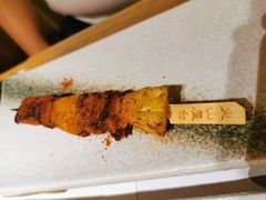 猪五花烤凤梨-火山屋台(新街口店)