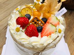 4英寸森系风冰淇淋动物奶油蛋糕-艾加柒克蛋糕茶歇甜品台(春熙路店)