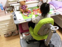 -康朴乐儿童学习桌椅(蓝色港湾店)