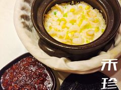 虾仁脆骨拌饭-禾珍珠家常小馆(河南博物院店)