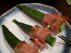 培根卷秋葵-松子料理(白家庄店)