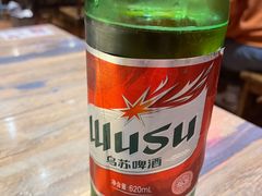 乌苏啤酒-嘎嘎鸭下巴·爆辣干锅(明教寺店)