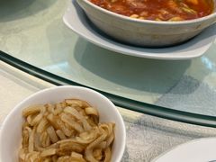 香煎本地粿条配现做番茄汁-东海酒家(长平东路店)