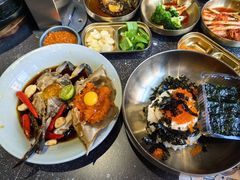 -草家酱蟹炭火烤肉店(珲春南路二店)