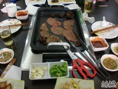 就餐1-江浦东烧烤城(韩式特色炭火烤肉同心路店)