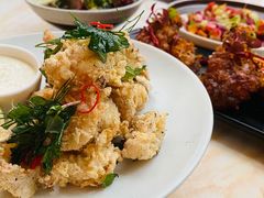 小鱿鱼与香脆炸虾-城市露台景观餐厅(淮海路店)