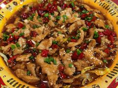 水煮肉片-大眼锅贴水饺(河东店)