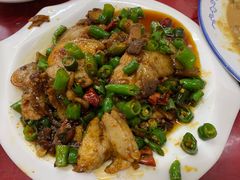 杭椒五花肉-兴国苑酒店