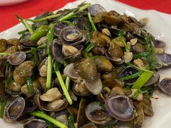 姜葱炒黄沙蚬-荣兴河鲜楼