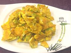 苦瓜煎蛋-清雅轩·清真菜·传统菜•融合菜(滑翔店)