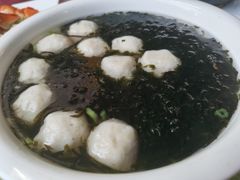 紫菜墨鱼丸子汤-吴祥记潮州菜·百年老字号·砂锅粥