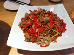 龙爪菌炒黄牛肉-阿斯牛牛·凉山菜(新会展店)