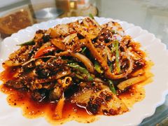 炒羊杂-一个勺子新疆锡伯主题私房菜(红墙巷49号院店)