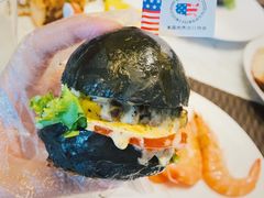 牛肉汉堡-北京王府井希尔顿酒店·万斯阁西餐厅