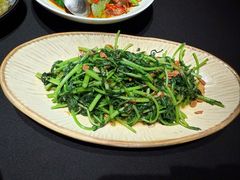 水豆鼔炒蓬蒿菜-山石榴·贵州菜(丰盛里店)