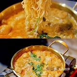 这家的海鲜沙茶火锅味道忒好了