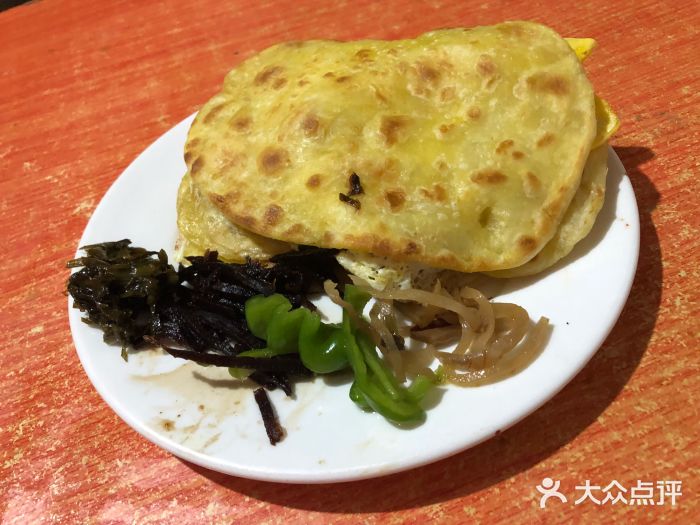 汇源辣汤油条(汇源路店)-鸡蛋小饼-菜-鸡蛋小饼图片-徐州美食-大众