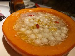 南瓜酒酿小圆子-玫瑰厅上海菜(兴国路店)