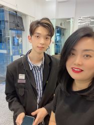 -I+造型烫发染发