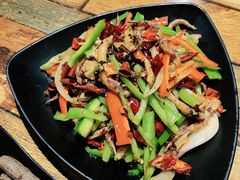干煸鱿鱼丝-金谷园饺子·烧烤(人大总店)