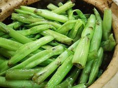 虾酱啫通菜-天宝食坊·啫啫煲大排档(西华路店)