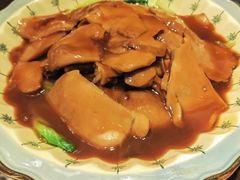 鲍汁白灵菇鹅掌煲-北海渔村酒楼·粤菜海鲜点心(新华店)