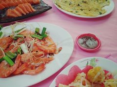 奶油辣泡虾-阿兴生鱼片(后壁湖店)