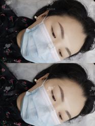 -西施无菌半永久纹绣眉眼影唇轻增发纹发际线