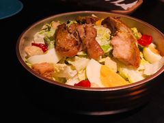 凯撒沙拉烟熏鸡腿肉-C&R西班牙餐厅