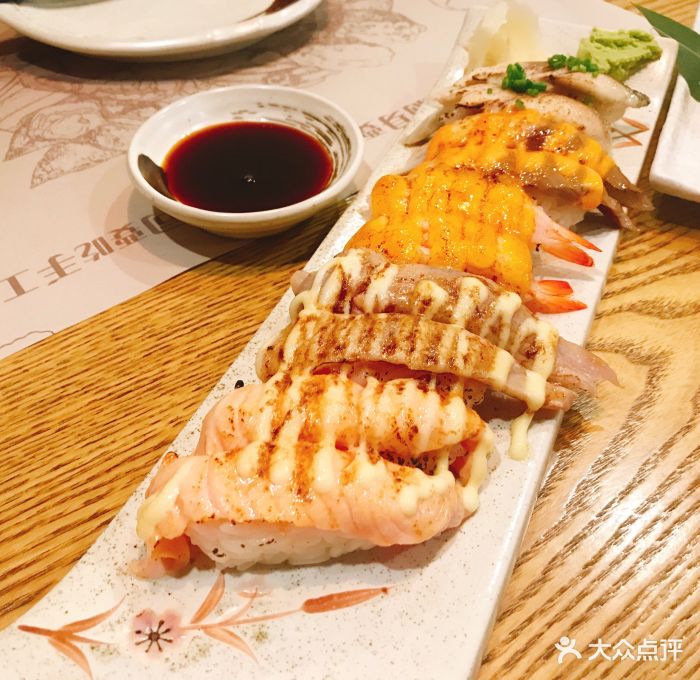 林妈妈刺身寿司(共和新路店)火炙握寿司拼盘图片 - 第28张