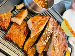 炭烤秘制猪颈肉-simply thai天泰(长泰广场店)