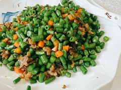 榄菜豆角粒炒肉粒-寻味顺德·南记酒家·传统顺德菜·鱼生(广源路店)
