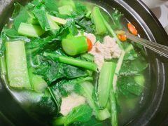 瘦肉水浸时蔬-汤城小厨•粤菜•靓汤(金宝街店)