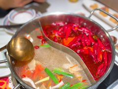 骨汤虫草花锅底-许府牛火锅(信义坊总店)